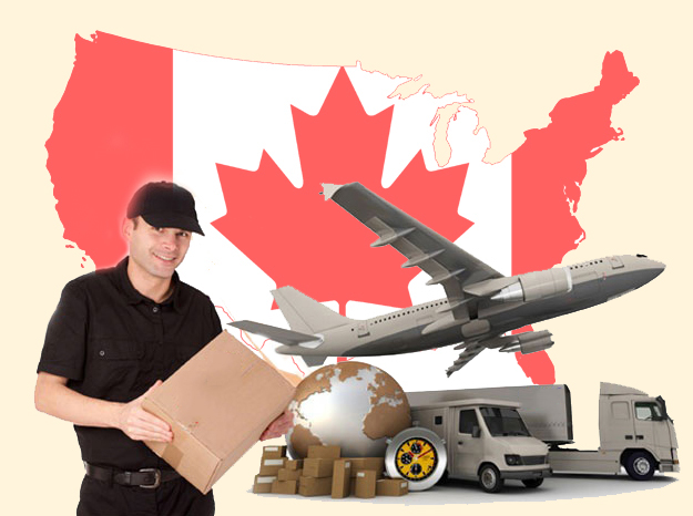Có nhiều loại hàng hoá được phép gửi qua Canada như máy móc, thực phẩm...